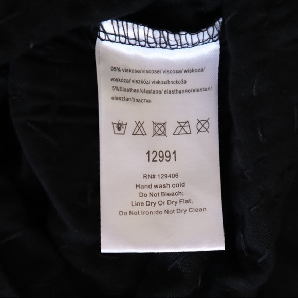 Venus Black Sequin Mini Dress - Picture 9 of 10